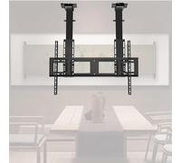 SGKOMN Soporte de Suelo para TV LCD - Soporte de Techo eléctrico para TV, Soporte de TV telescópico de Doble Columna con Altura Ajustable, Compatible con televisores de 55, 730-1730mm
