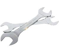 SGLDXQVZJHM Llave inglesa for tuercas, llave de doble extremo abierto, 2 uds., métrica de extremo ultrafino de 3mm for reparación en espacios muy estrechos(19x22mm)