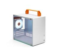 SGPC K-Lite Series Chassis/Compact Mini-ITX PC Gaming Case / 135 mm CPU Cooler & 240-335 mm GPU y SFX PSU Support/Panel lateral de vidrio templado (K77Lite)