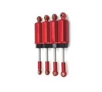 SGREHJDR Amortiguador hidráulico for Coches RC. Compatible con MJX M162, M163, 16207, 16208, 16209 y 16210. Accesorios for Coches de radiocontrol.(Rood)