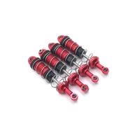 SGREHJDR Amortiguador hidráulico metálico Mejorado for Coches RC Huangbo ZP1001 02 03 04 06 07 08 09 10. Accesorios for Coches de Control Remoto.(Rood)