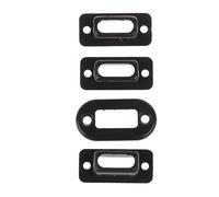 SGREHJDR Conector MPX de 4 o 2 Unidades con Carcasa Negra for Enchufe multiplexor, Conector Macho/Hembra Dorado, Accesorios RC. Conector MPX no Incluido.(4PCS Black)