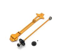 SGREHJDR Conjunto de transmisión de Segundo Piso con actualización de Metal Compatible con el Coche de Control Remoto W-Ltoys 124016 124017 124018 124019(Gelb)