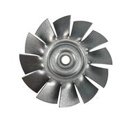 SGREHJDR Hoja de Ventilador de aspiradora de Aluminio, diámetro de 61,4mm, Impulsor de Viento de refrigeración de Motor BF501 BF502 for Accesorios de Motor de aspiradora