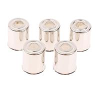SGREHJDR Lote de 5 Tapas de magnetrón de Acero Inoxidable for repuestos de microondas.(3)