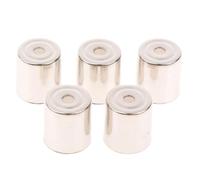 SGREHJDR Lote de 5 Tapas de magnetrón de Acero Inoxidable for repuestos de microondas.(4)