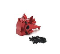 SGREHJDR Mejora de la Caja de Ondas Frontal de Metal for Coches RC, Compatible con WLtoys 124006, 12423, 12427, 12428, 12429 y FY. Accesorios for Coches de Control Remoto.(Rood)