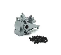 SGREHJDR Mejora de la Caja de Ondas Frontal de Metal for Coches RC, Compatible con WLtoys 124006, 12423, 12427, 12428, 12429 y FY. Accesorios for Coches de Control Remoto.(Dark Grey)