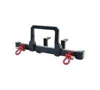 SGREHJDR Piezas de Repuesto metálicas for Coches RC: Parachoques Delantero Compatible con MN 1/12 MN82 LC79. Accesorios for Coches de Control Remoto.(Schwarz)