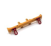 SGREHJDR Piezas de Repuesto metálicas for Coches RC: Parachoques Trasero Compatible con Huangbo ZP1001 02 03 04 06 07 08 09 10. Accesorios for Coches de Control Remoto.(Gelb)