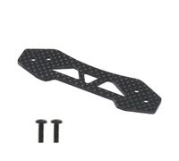 SGREHJDR Placa de Soporte de Parachoques de Fibra de Carbono TATT-077 Compatible con Piezas de actualización de Coche RC T-Amiya TT02/TT-02