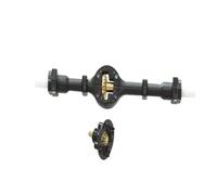 SGREHJDR Reemplazo de Puente de Eje Delantero y Trasero con Engranaje de Metal for Modelos FY001 y FY002 WPL B-24 B-14 C-24 - Actualización de aleación Duradera(Metal Gear Rear Axle)