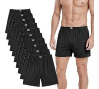 SGS Pack de 6 o 10 Calzoncillos Hombre Boxer de Algodón - Calzoncillos Hombre Tela Cómodos - Boxer Hombres Pack