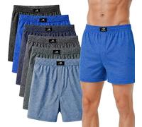 SGS Pack de 6 o 10 Calzoncillos Hombre Boxer de Algodón - Calzoncillos Hombre Tela Cómodos - Boxer Hombres Pack