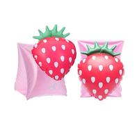 SGSCFG 1 Par De Mangas De Brazo De Fresa, Mangas De Natación De Dibujos Animados, Cinturón De Brazo Inflable De Natación, Accesorios Auxiliares De Natación para Niños.