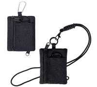 SGSCFG 2 Piezas De Bolsas De Llave Negra, Bolsa De Llave De Tela De Oxford, Mini -Münzbrief Pocket, Bolsa De Almacenamiento Impermeable.
