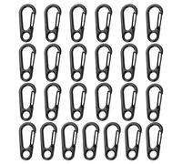 SGSCFG 25 Ganchos De Cuerda, Hebillas De Primavera En Forma De D, Coles De Bolsas, Llavero Simple, Accesorios Coles De Bricolaje.