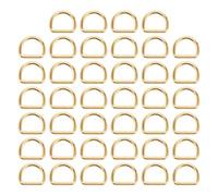 SGSCFG 40 Piezas De Hebillas De Metal, Hebilla De Resorte En Forma De D, Llavero Simple, Seguidor De La Bolsa, Accesorios Coles De Bricolaje.