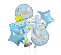 SGSCFG 6 Piezas De Globos De Fiesta De Bebé, Globos Comunitarios, Escenas De Fiesta: Correa, Lindos Globos Minimalistas.