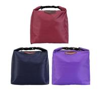SGSCFG Bolsa De Aislamiento Impermeable De 3 Partes, Bolsas Simples con Caja De Almuerzo, Bolsa De Bolsas Portátiles, Adecuada para Picnic, Escuela Y Trabajo.