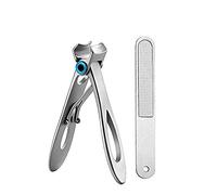 SGSG Alicates para uñas Alicates para uñas de Acero Inoxidable Tijeras para uñas Trimmer Manicure Tool Lima para uñas de Metal