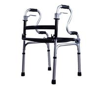 SGSG Bastón para Caminar, Andador Plegable con Asiento - Andador de Viaje Ligero para Adultos para Personas Mayores - Marco para Andar para Ancianos Ayuda para el Transporte de Movilidad - Bastón