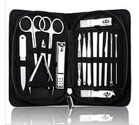 SGSG Juego de Herramientas de Acero Inoxidable para pedicura Juego de Herramientas para Cortar uñas