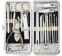 SGSG Juego de Herramientas para Cortar Las uñas de Acero Inoxidable de 16 Piezas