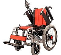 SGSG Linterna y Silla de Ruedas eléctrica Patinete Inteligente de Cuatro Ruedas, Ligero y de Doble Uso, para Personas Mayores y discapacitadas