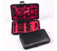 SGSG Pinzas para uñas Juego de cortaúñas para cortauñas Juego de 19 Piezas Juego de cortaúñas para uñas de Acero Inoxidable Juego de cortaúñas para uñas Azul-A