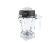 SGYEPOCFQ Blender Jar replacemen, Recipiente de Repuesto for licuadora de 48 oz, Jarra sellada de Goma Transparente con Cuchilla y Tapa de Acero Inoxidable, Compatible con Vitamix.