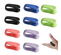 SGYKJ 10 pinzas de acupresión para aliviar ataques de pánico, picazón en los dedos, migraña y estrés. Anillos de acupresión portátiles. Pulseras de acupresión para aliviar el estrés y la ansiedad.