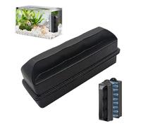 SGZIOO Limpia Cristales, Limpiacristales Magnetico, Limpiador Cristales Magnetico, para Limpiar Ventanas, puertas de cristal y pecera, para Limpiar Cristale con un Grosor de ≤6 mm, 11 x 3,2 x 4,2 cm