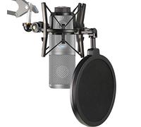 SH-100-ATR2500X - Soporte de amortiguación, aleación de amortiguación, reduce la vibración de ruido a juego con brazo de micrófono compatible con micrófono ATR2500X de YOUSHARES