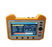 SH-910HD DVB-S2 Meter Satfinder del buscador de satélites Digital HD con la función analizador Espectro en Tiempo Real 7 Pulgadas,Serie Profesional