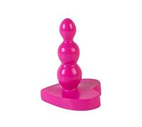 Sh! Dilataciones Butt Plug 3: Rosa Profundo Pequeño 7,6 x 2,5 cm Principiantes Silicona Anal Juguete Sexual