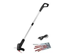 SH-RuiDu Cortadora de césped de jardín, 3.7 V 2000 mAh, inalámbrica, recargable, cortadora de malas hierbas eléctrica ligera con mango telescópico ajustable para limpieza de malas hierbas de césped de