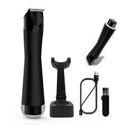 SH-RuiDu Cortapelos de doble cara, recortadora y afeitadora recargables USB multifunción para el cuerpo