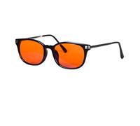 SH016ZH - Lentes de computadora con lente roja y luz azul para juegos, C1