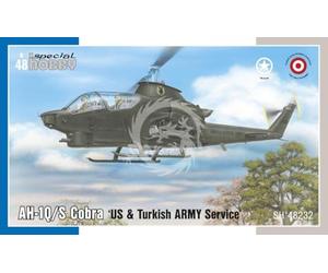 SH48232Special Hobby: AH-1Q/S Cobra 'US & Turkish Army Service' 1/48 en 1:48