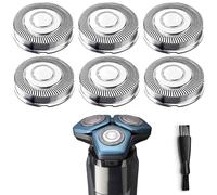 SH70/71 - Cabezales de repuesto para afeitadoras Philips Series 7000, Series 7000, cuchillas de repuesto SH71/52 para maquinillas de afeitar eléctricas Norelco 7500 7530 S7370 S7371 S7720, paquete de