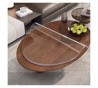 SHAARI Mantel Ovalado Transparente, Material PláStico PVC Antideslizante, Impermeable, Resistente A Los ArañAzos Adecuado para SalóN, Oficina (1mm,70x120cm)
