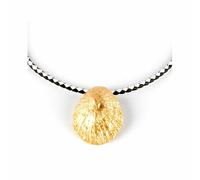 Calobra Luxe Blanco & Negro Collar Nº Oro Brillo 1 Un