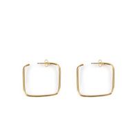 Shabama Moore Squares Earrings Shiny Gold 1 Un
