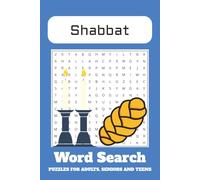 Shabbat Word Search Puzzle Book: Word Searches with Easy to Read Print about Shabbat, Family, Community, Tradition and More | 6x9 inches, 110 pages | ... Saturdays, Vacations, Holidays and Free Times