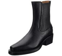 Shabbies Amsterdam Shs1159 Western Chelsea Tobillo, Bota Occidental Mujer, Black, 37.5 EU
