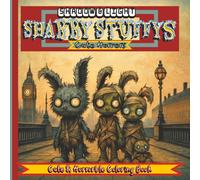 Shabby Stuffys Cute Horror Coloring Book: Shadow & Light Coloring Dual Contrast Pages for Stress & Anxiety Relief