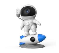 SHABD Proyector de Estrellas 4K HD, Luz de Galaxia, Proyector de Galaxia de Astronauta para Dormitorio, Luz, Regalos para NiñOs y Adultos