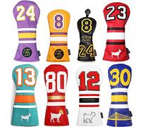 SHABIER Cubierta para la Cabeza del Palo de Golf de Madera Estilo Deportivo de Golf para el Conductor Taylormade M5 M6 (Funda Blanca para Conductor 12)