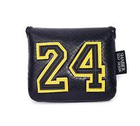 SHABIER Funda para mazo de Golf Grande para Putter Taylormade MySpider X, Putter MySpider Tour (Negro diseño de 24 KB)